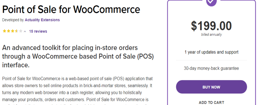 Point of Sale for WooCommerce plugin