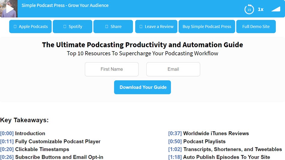 Simple Podcast Press The Ultimate Podcasting Productivity And Automation Guide