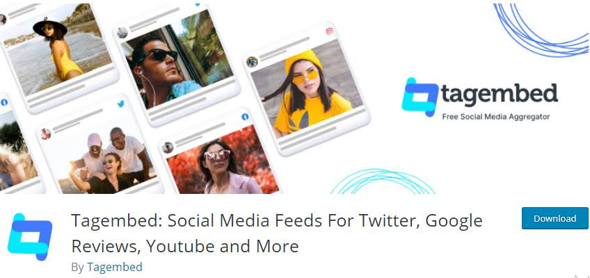 Tagembed Social Media Feeds For Twitter, Google Reviews, Youtube and More