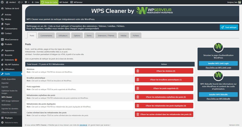 WPS Post Cleaner