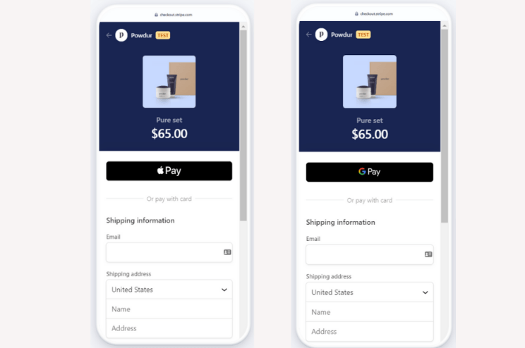 memberpress stripe apple pay and google pay integration