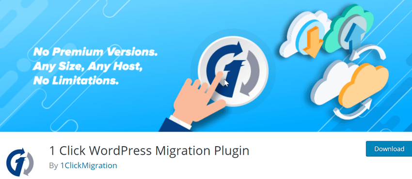 1 Click WordPress Migration Plugin