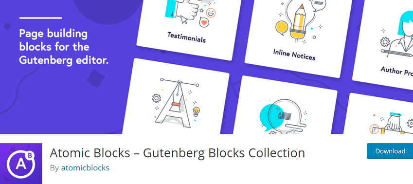 Atomic Blocks – Gutenberg Blocks Collection