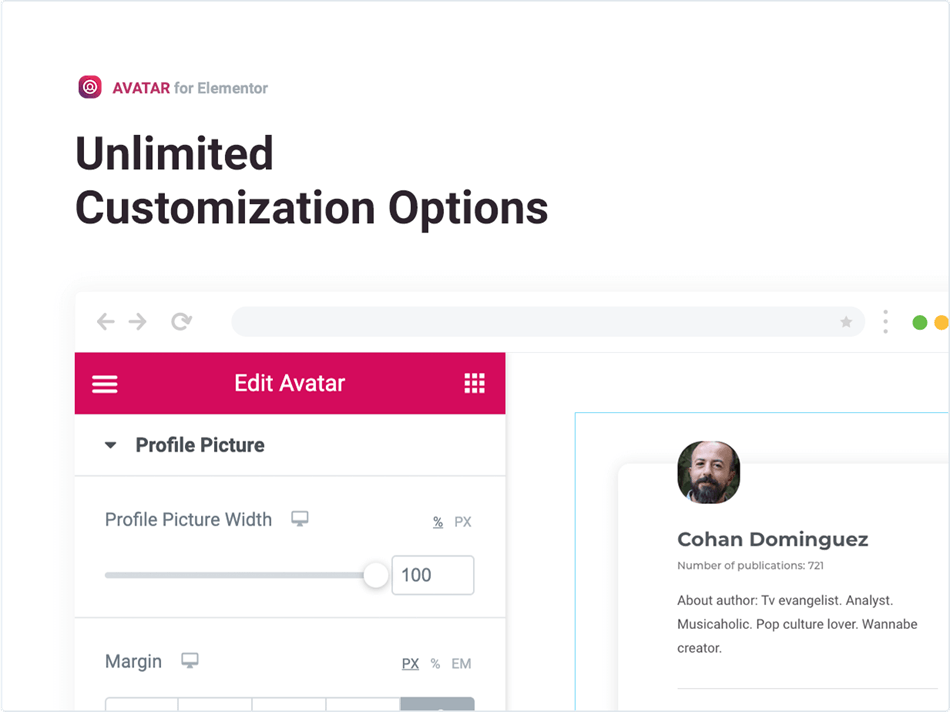 Avatar for elementor author box for elementor by codecanyon