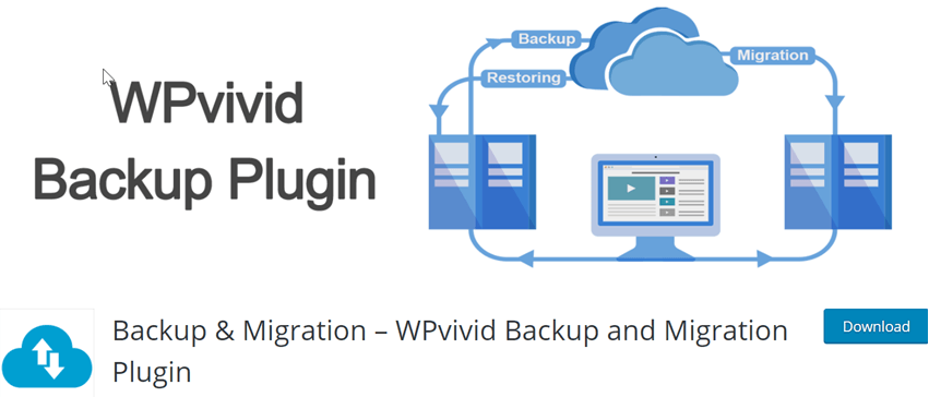 Backup & Migration – WPvivid Backup and Migration Plugin