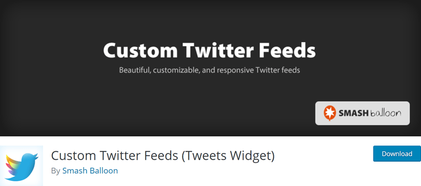 Custom Twitter Feeds (Tweets Widget)