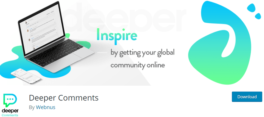 Deeper Comments wordpress plugin