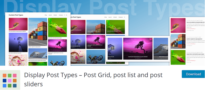 Display Post Types Plugin