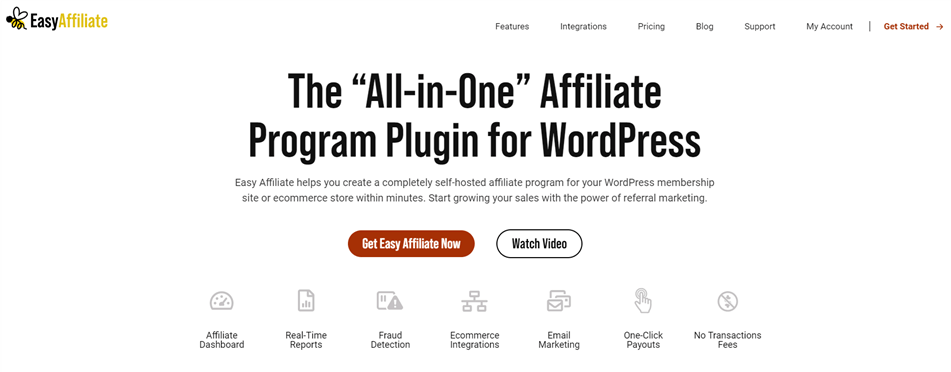 Easy Affiliate All in one affiliate program for wordpress