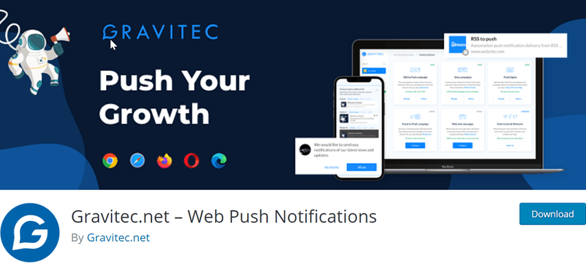 Gravitec.net – Web Push Notifications