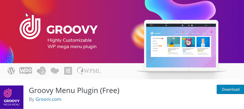 Groovy Menu Plugin