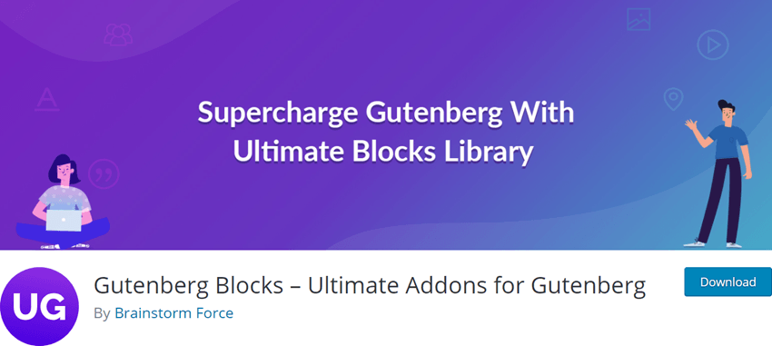 Gutenberg Blocks – Ultimate Addons for Gutenberg