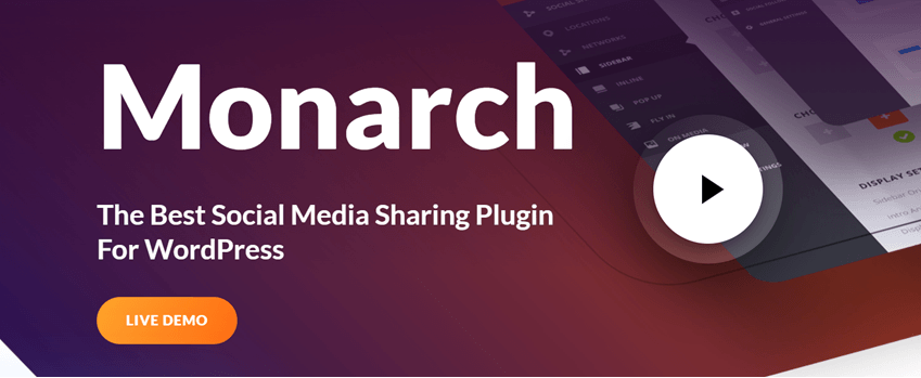 Monarch Social Media Sharing Plugin