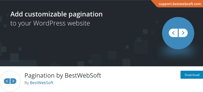 Pagination by BestWebSoft