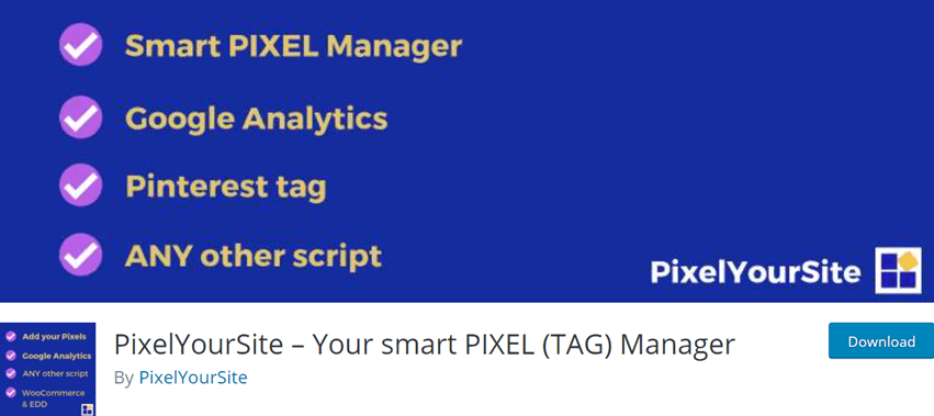 PixelYourSite – Your smart PIXEL (TAG) Manager