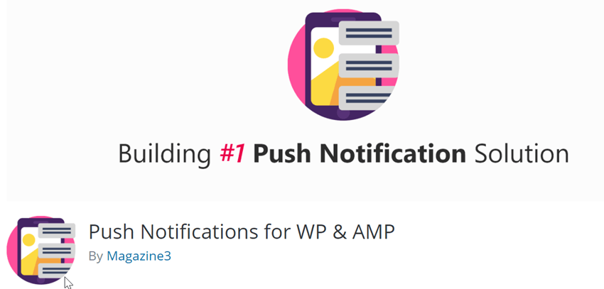 Push Notifications for WP & AMP