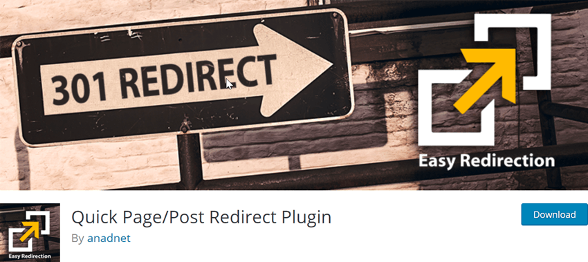 Quick Page-Post Redirect Plugin