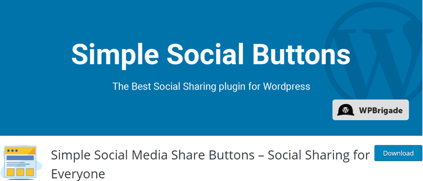 Simple Social Media Share Buttons – Social Sharing for Everyone