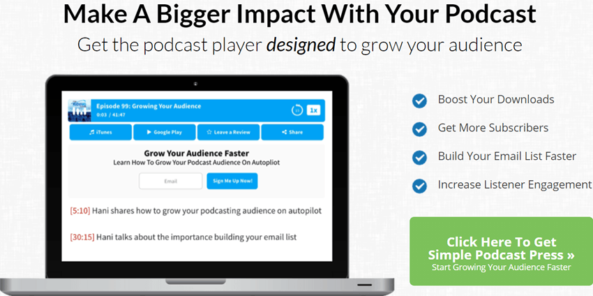 SimplePodcastPress - Make A Bigger Impact With Your Podcast