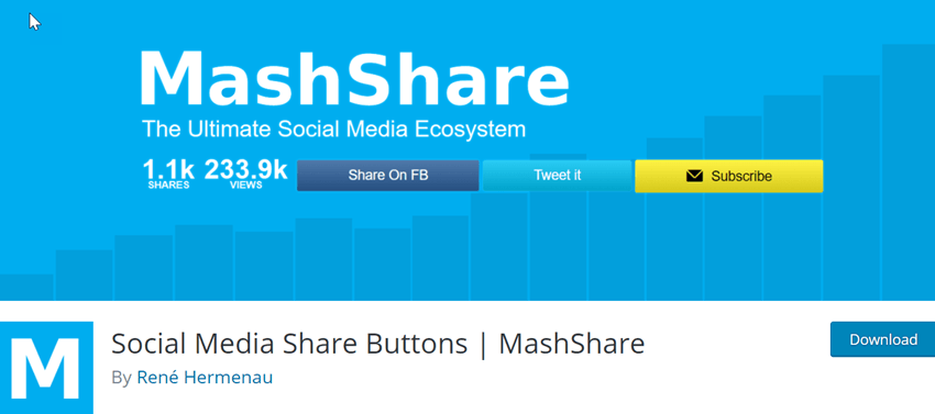 Social Media Share Buttons - MashShare