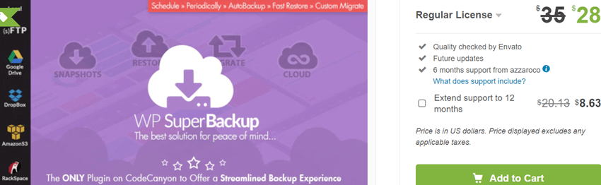 Super Backup & Clone - Migrate for WordPress