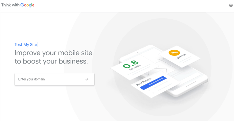 Think with Google compare your mobile site speed