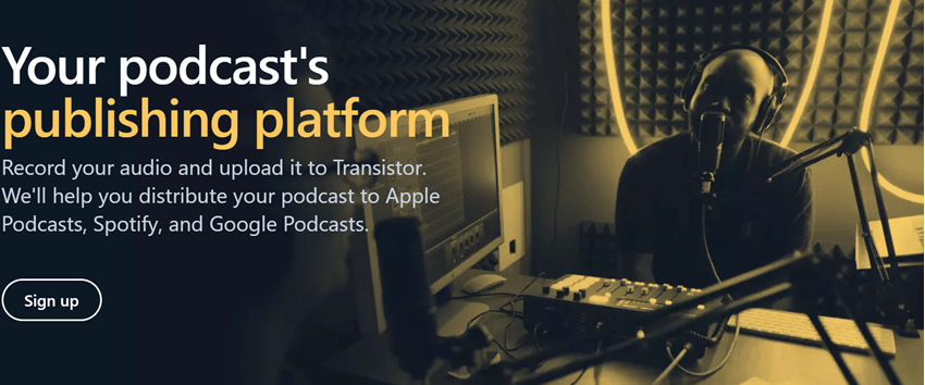 Transistor - Your podcast's Publishing Platform