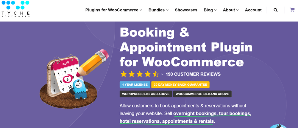 Tyche Softwares Booking & Appointment Plugin for WooCommerce