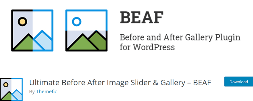 Ultimate Before After Image Slider & Gallery