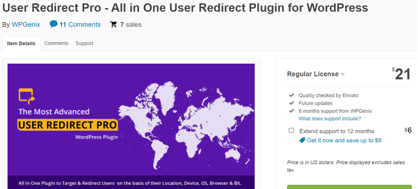 User Redirect Pro - All in One User Redirect Plugin for WordPress