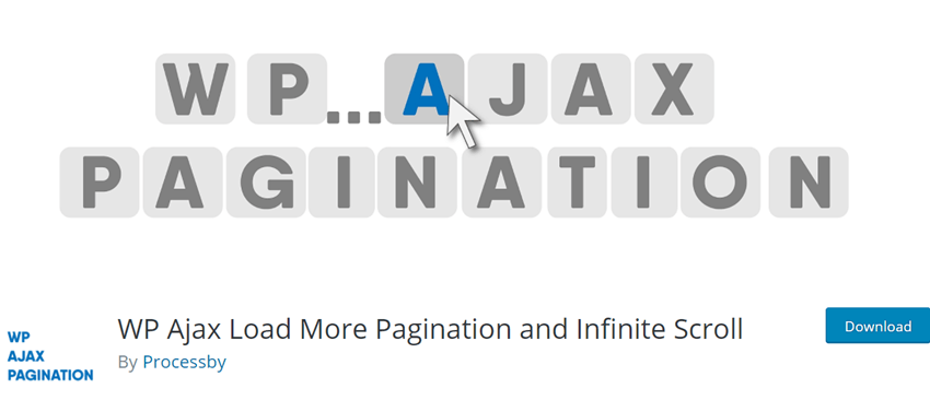 WP Ajax Load More Pagination and Infinite Scroll