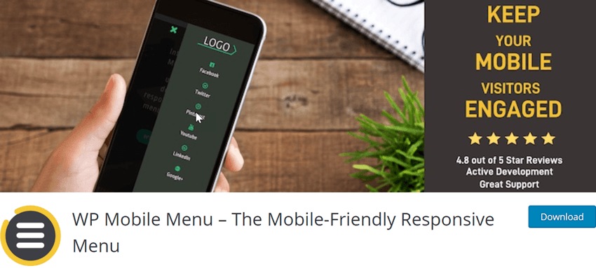 WP Mobile Menu – The Mobile-Friendly Responsive Menu