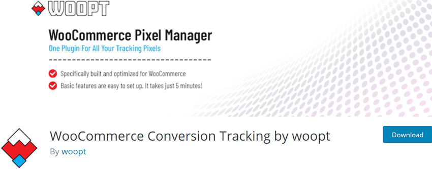 WooCommerce Conversion Tracking by woopt