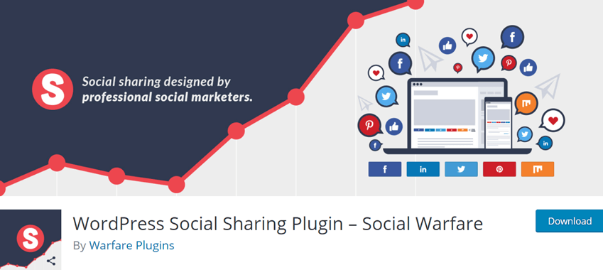WordPress Social Sharing Plugin – Social Warfare