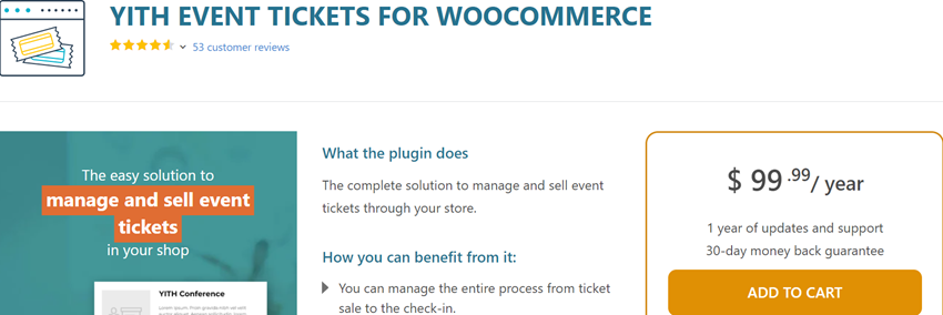 YITH Event Tickets For WooCommerce