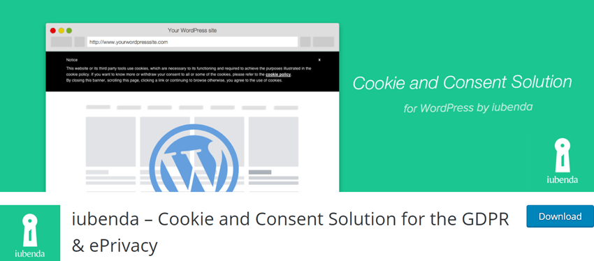 iubenda – Cookie and Consent Solution for the GDPR & ePrivacy