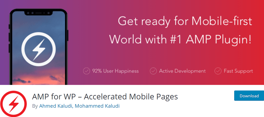 AMP for WP – Accelerated Mobile Pages