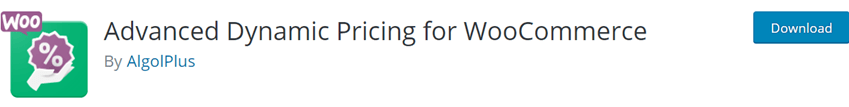 AlgoPlus Advanced Dynamic Pricing for WooCommerce