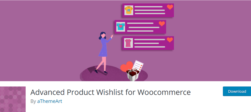 Athemeart Advanced Product Wishlist for Woocommerce
