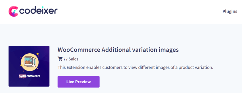 Codeixer Woocommerce Additional Variation Images