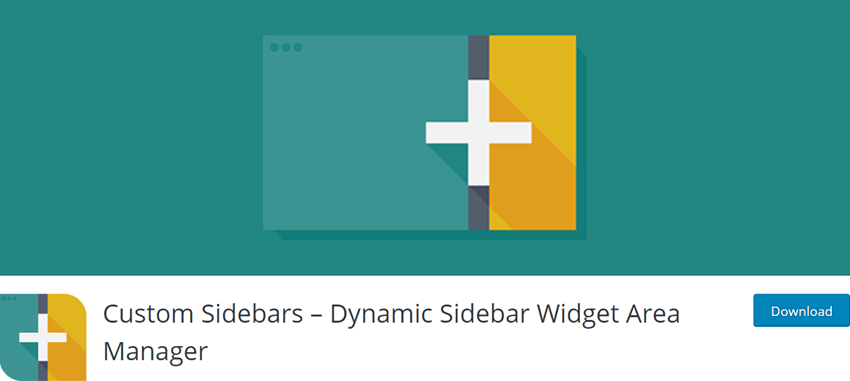 Custom Sidebars – Dynamic Sidebar Widget Area Manager