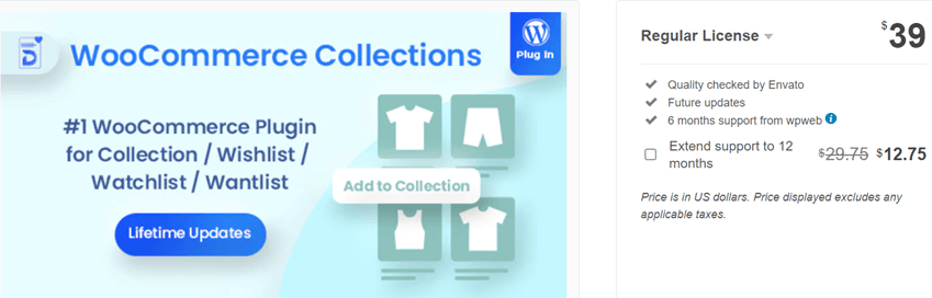 Docket - WooCommerce Collections Wishlist Watchlist WordPress Plugin
