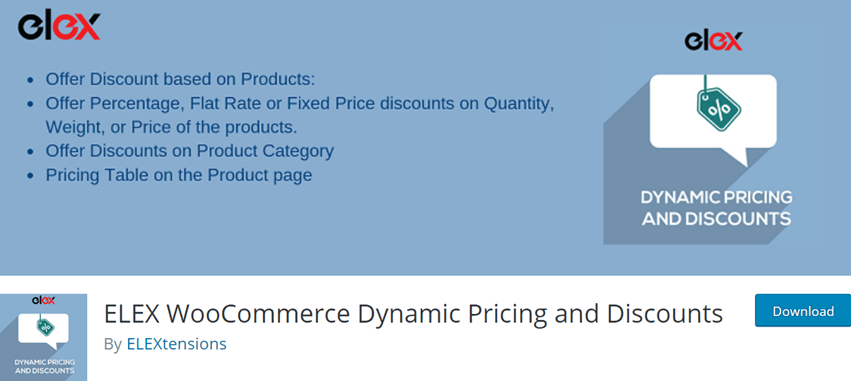 ELEX WooCommerce Dynamic Pricing and Discounts