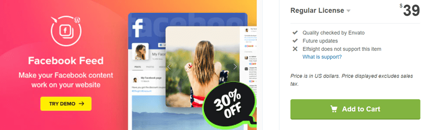 Facebook Feed – WordPress Facebook Plugin