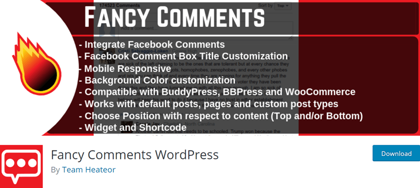 Fancy Comments WordPress