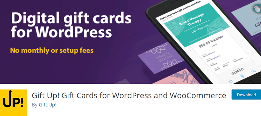 Gift Up! Gift Cards for WordPress and WooCommerce