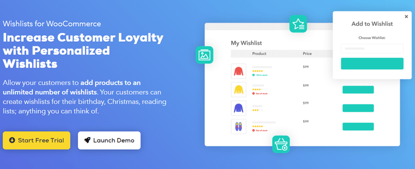 ICONIC - Increase Customer Loyalty with Personalized Wishlists