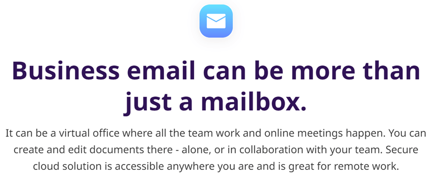 IceWarp Business email can be more than just a mailbox