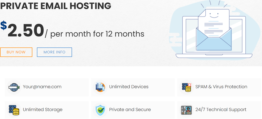 InterServer Private Email Hosting