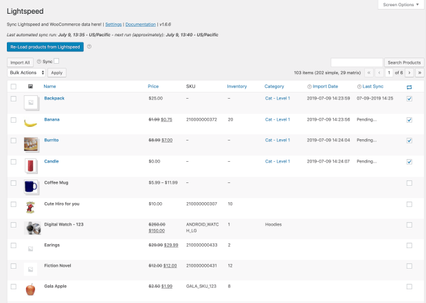 Lightspeed POS integration import your lightspeed retail inventory in WooCommerce